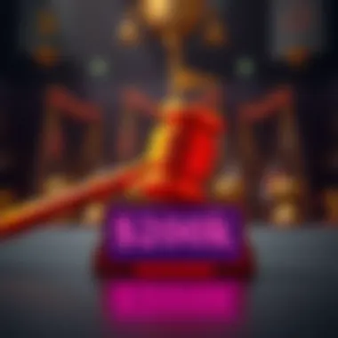 A graphic showing a gavel and a $200k minimum bid sign, symbolizing the new premium reserve auction category for BAT auctions.