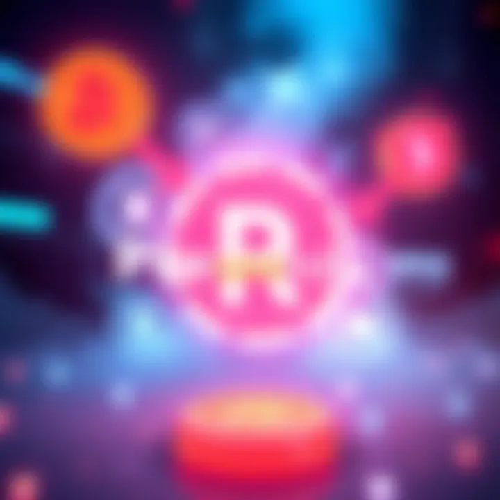 Graphic showing Presearch logo with a new token symbol and arrows indicating a swap