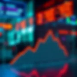 Price Drop in Market Graph showing a downward trend in prices with flat transaction volume.