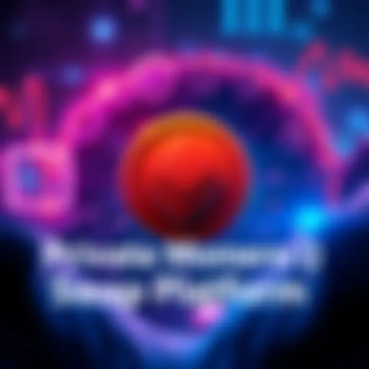 Various online platforms for swapping Monero privately, showcasing privacy features and user-friendly designs.