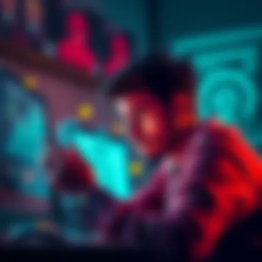 A person looks worried while checking their cryptocurrency wallet on a computer, highlighting concerns about hacks and scams.