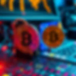 A graphic showing a quantum computer alongside a Bitcoin symbol, highlighting the potential threats to Bitcoin's security from quantum technology.