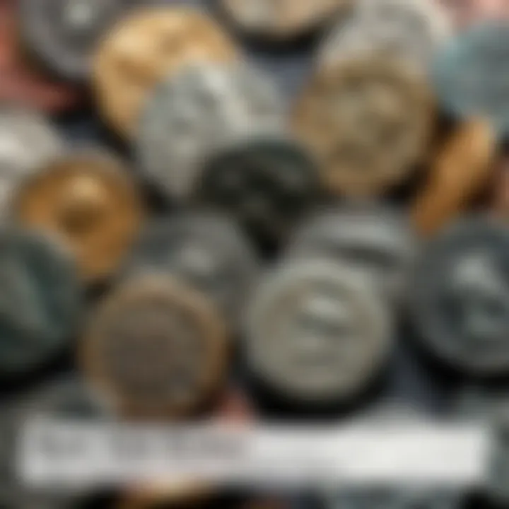 A collection of rare coins showcasing unique reverse designs, including Thespiai staters and pieces from Haliartos and Thebes.