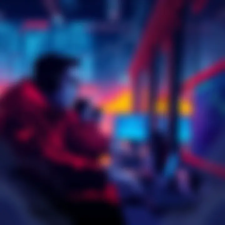 Miners gathered around computer screens tracking Ravencoin's performance