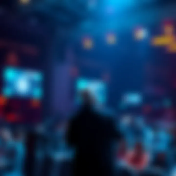 Ray Youssef giving a speech at the MoneroTopia26 conference before his arrest