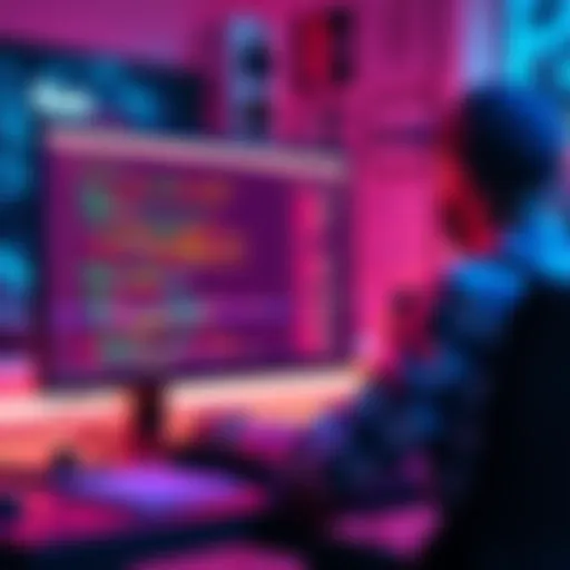 A developer using Raze, an open-source tool, to improve Solidity smart contract audits on a computer screen