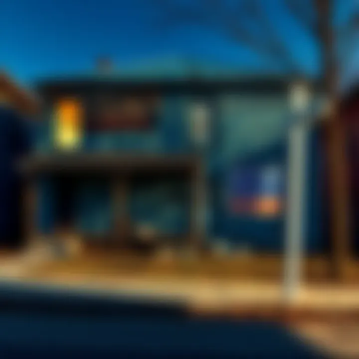 A distressed property in Detroit with a 'For Sale' sign, symbolizing the collapse of RealT's real estate model and investor concerns.