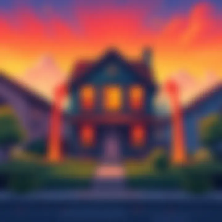 Rental Boost Concept An illustration showing a house with upward arrows indicating increased rent values, symbolizing Super Rent Boosts.