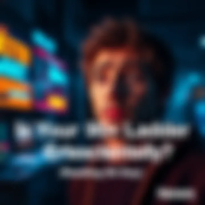 A person looking puzzled while staring at a digital screen showing a 90-day ladder reset message.