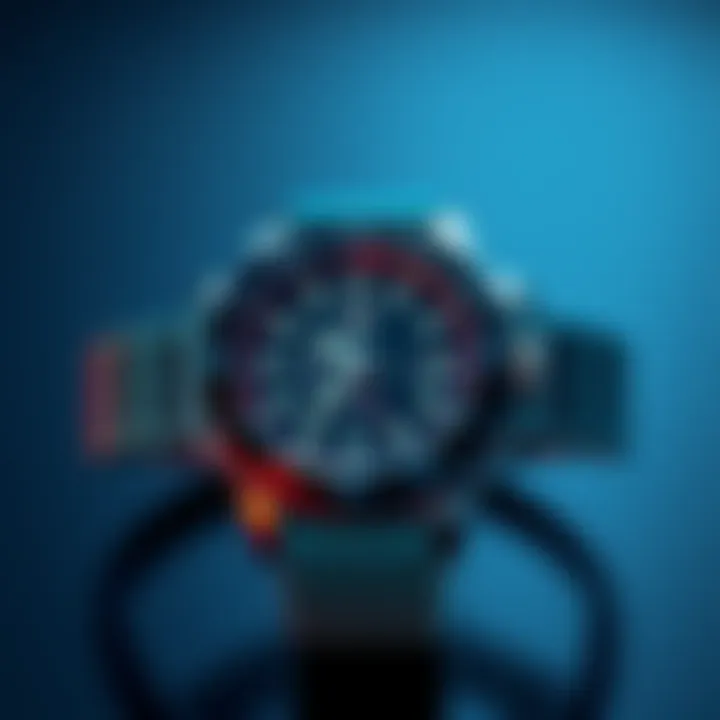 Revived OG Intrepid Watch Revamped OG Intrepid watch on a teal strap, showcasing a 90s style