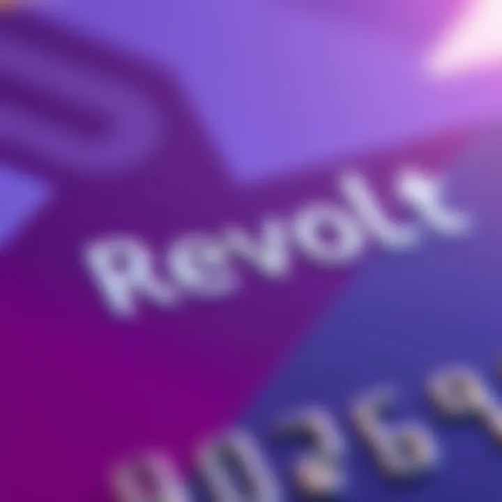 A close-up of a Revolut card featuring Braille text for accessibility