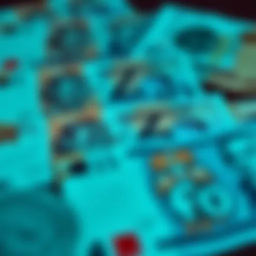 A graphic showing foreign currency notes with hidden fees displayed, highlighting unexpected costs of currency conversion with Revolut.