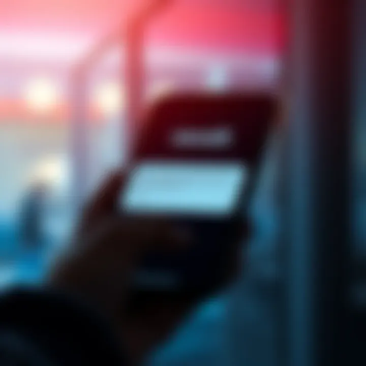 A smartphone displaying the Revolut app showing an error message related to SEPA instant transfers