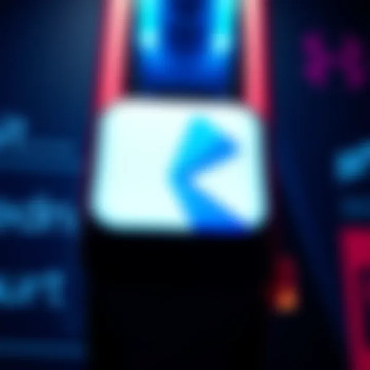 Revolut logo displayed with an illustration of a blocked account symbol, depicting issues faced by customers in Italy.