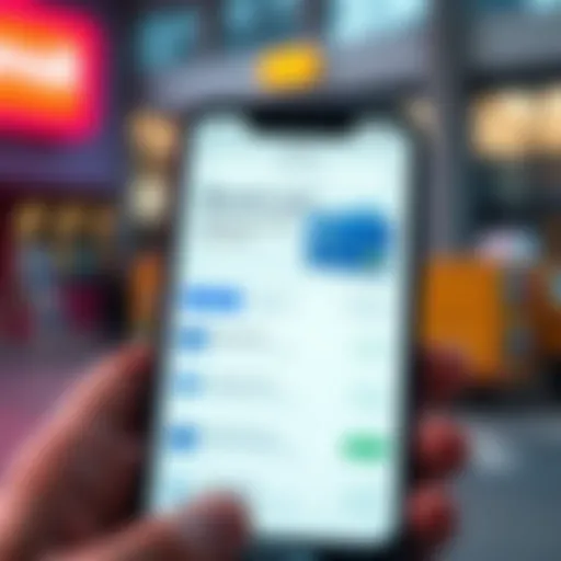 A smartphone screen showing the Revolut app with delivery options for a card upgrade