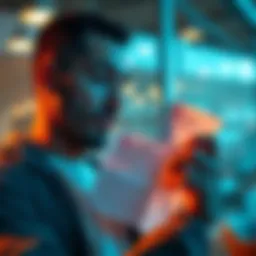 A concerned person reviewing a notice for documentation from Revolut regarding P2P payments