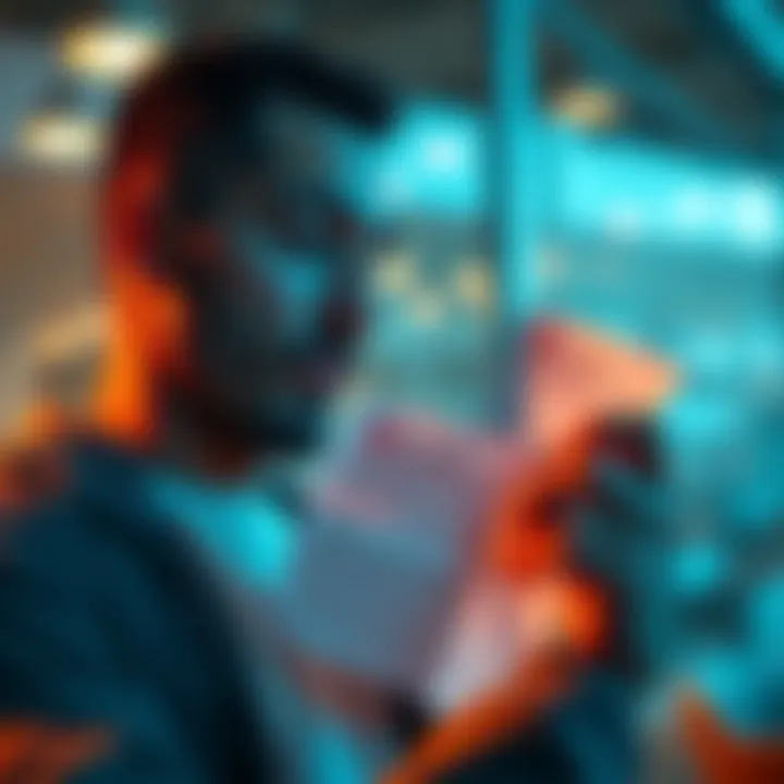 A concerned person reviewing a notice for documentation from Revolut regarding P2P payments