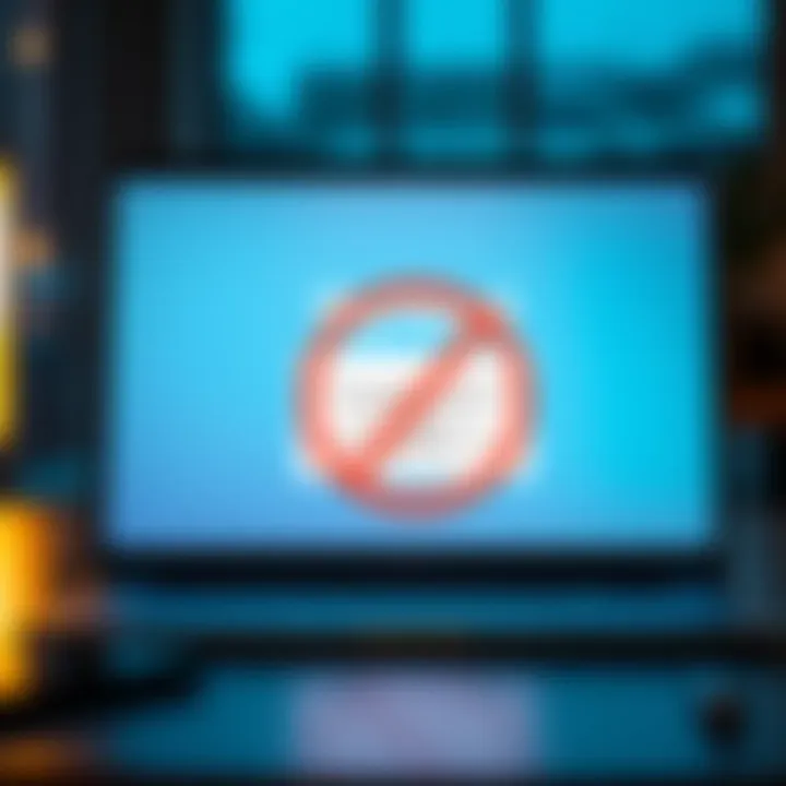 Revolut Bank Blocked by Etsy A visual representation of digital banking services with an emphasis on Revolut and Etsyβs logo, highlighting the blocked IBAN and Swift BIC. The image shows a laptop screen with a warning message abo...