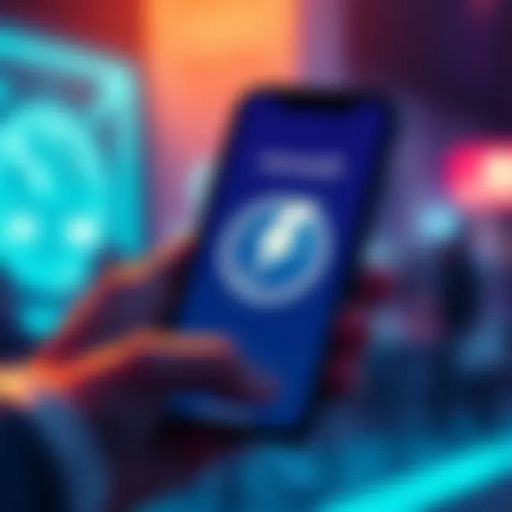 Illustration showing a smartphone displaying the Revolut app with a Lightning logo, symbolizing the new integration and user access limitations.