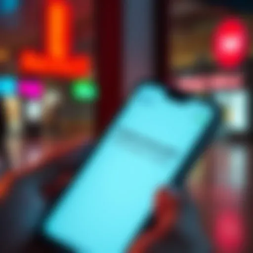 A smartphone displaying the Revolut app with a warning message about transfer issues in Ireland