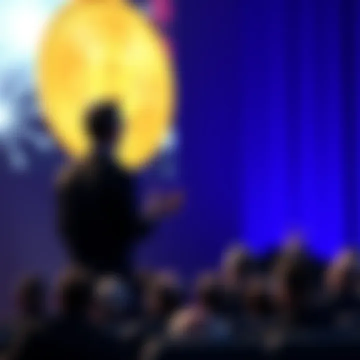 Ripple executive speaking at a conference about Bitcoin's limitations and the impact on crypto markets