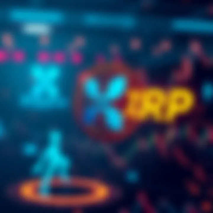 Ripple logo with a graphic representing $200 million funding for its brokerage platform