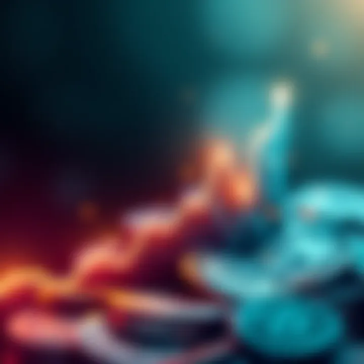 An upward trend line representing the growth of Exchange-Traded Funds with financial symbols around it