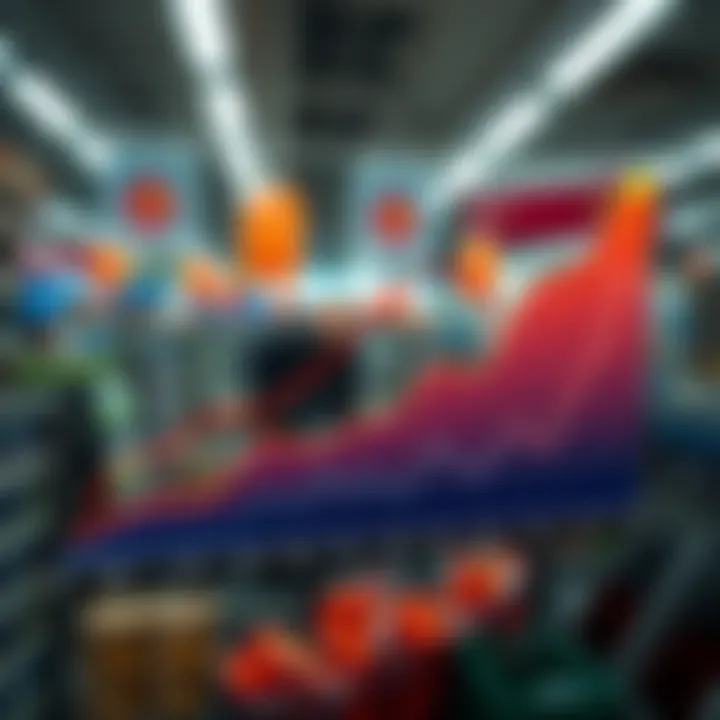 A graph showing the increase in prices across various categories, illustrating inflation trends in 2026.