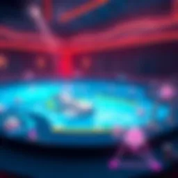 Illustration representing the Rocket Pool Saturn Two upgrade with a digital theme and blockchain elements
