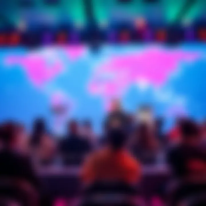 Ryan, CEO of Cronos, speaking about the app's growth in a conference, with a global map behind him showing 183 countries.