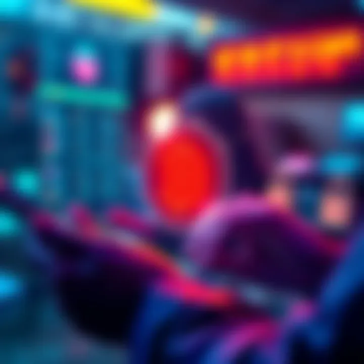 A person using a secure device to invest in Bitcoin, with a lock symbol representing safety and security in online transactions.