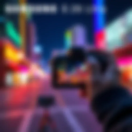 Samsung S26 Ultra showcasing its AI photo editing features with a photo being enhanced by the device