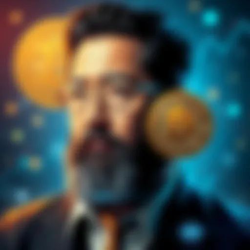 A graphic showing Satoshi Nakamoto with ZEC coin symbols, highlighting quantum concerns and currency trends.