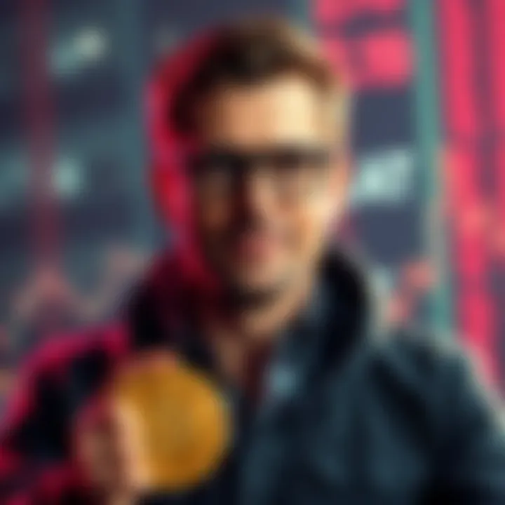 Investor Saylor confidently showing support for Bitcoin during stock market downturns