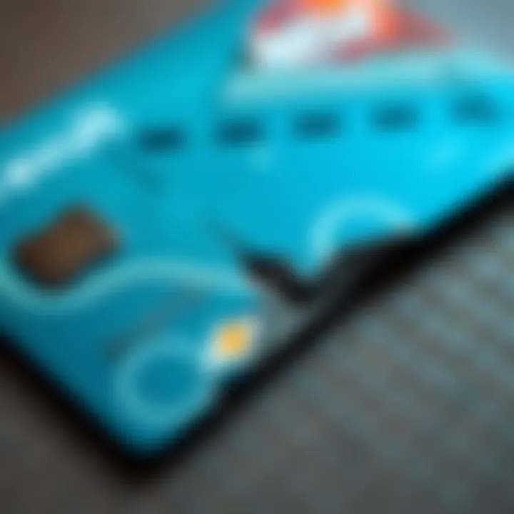 Scratched Revolut Card Close-up of a scratched Revolut card showing visible damage on the surface