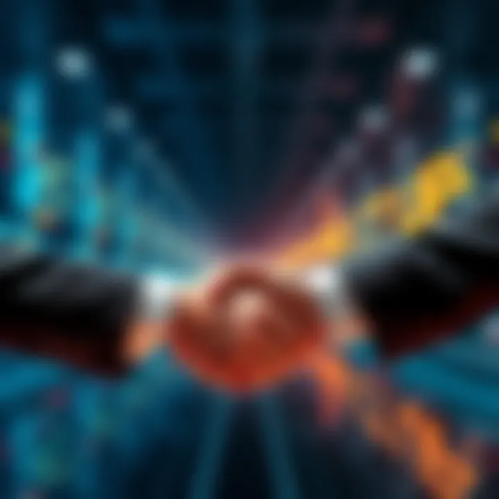 SEALSQ and Quobly officials shake hands, symbolizing their $5M deal for quantum security solutions