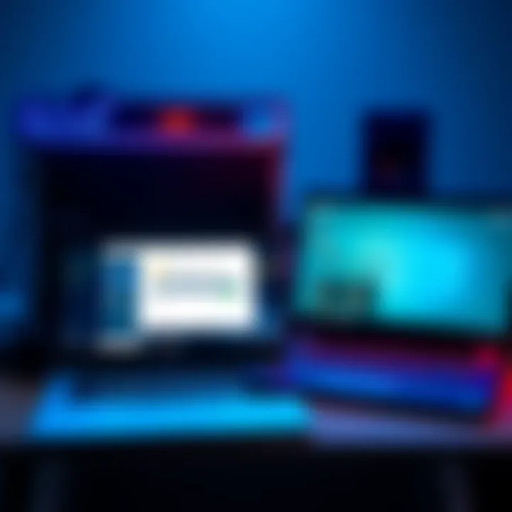 A dedicated machine featuring a Chromebook and a laptop running Tails OS, with a wallet interface displayed, emphasizing secure Bitcoin cold storage practices.