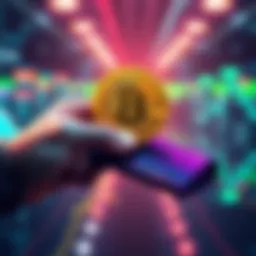 A person transferring Bitcoin from an exchange to a private wallet, symbolizing enhanced security.
