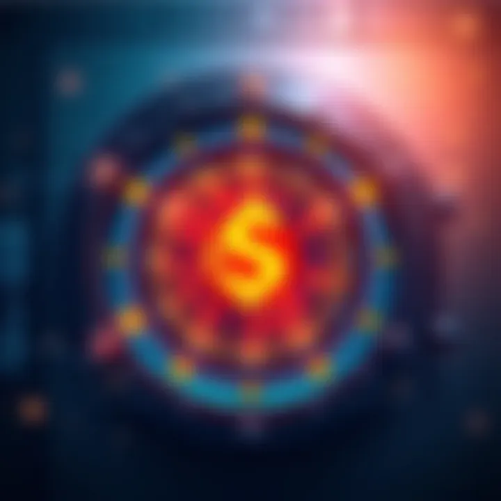 Illustration showing a digital vault with glowing currency symbols representing secure digital assets for the American Reserve Modernization Act.