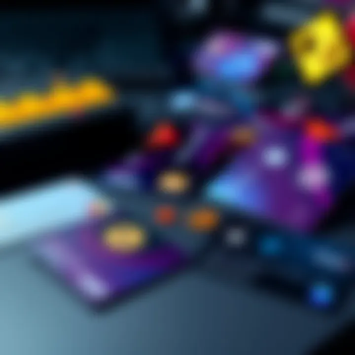 A collection of self-custodial crypto cards on a desk, showcasing their sleek designs and logos, representing user control over funds.