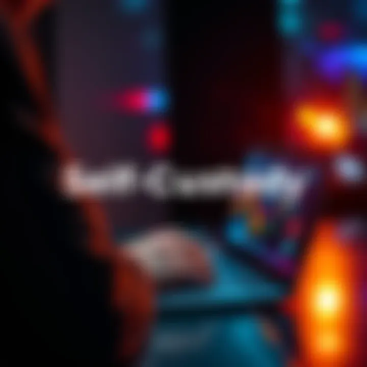 A person managing their own digital assets securely on a laptop, illustrating self custody and privacy.