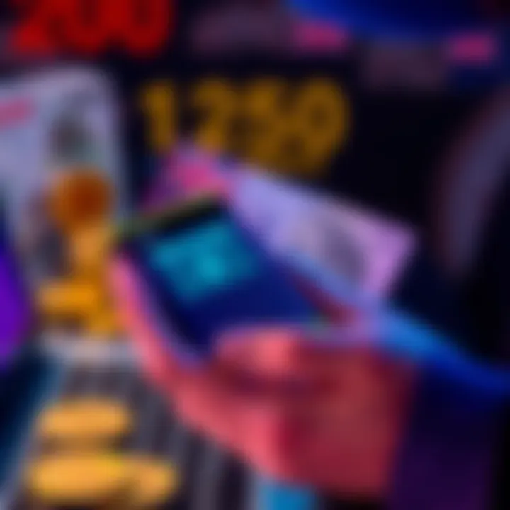 A person using a Ledger wallet device to sell cryptocurrency online, with Australian currency in the background