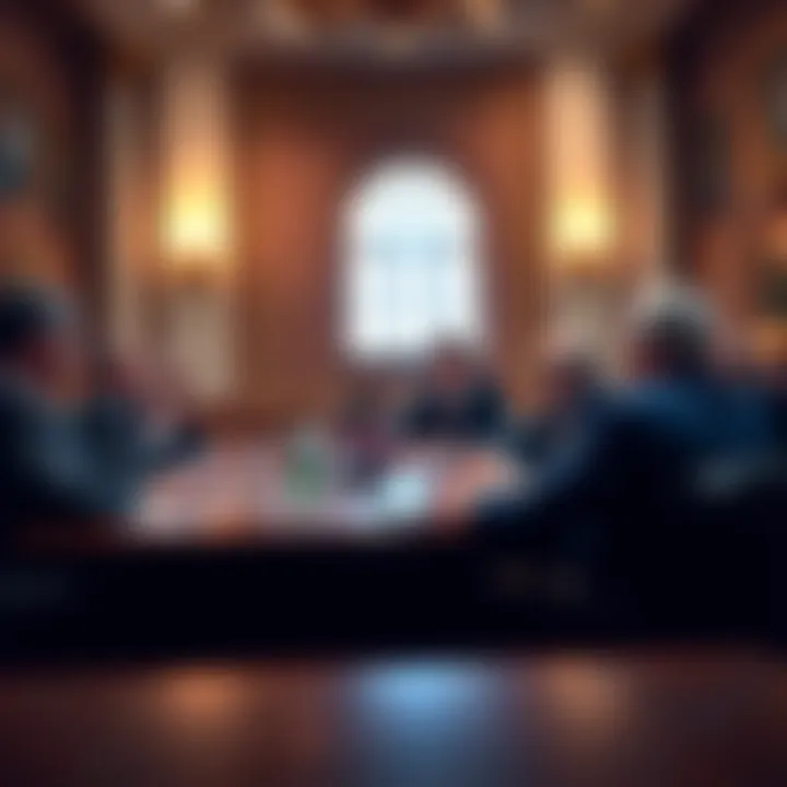 Senate Banking Committee members discussing the Clarity Act during a meeting