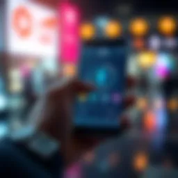 Person using a smartphone to send USDC or USDT from an Exodus wallet with a graphic showing Tether USD TRX and ERC20 icons