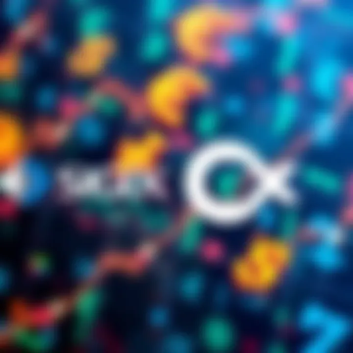 Graphic showing SGX FX logo alongside Chainlink logo with currency symbols in the background, representing OTC FX data integration