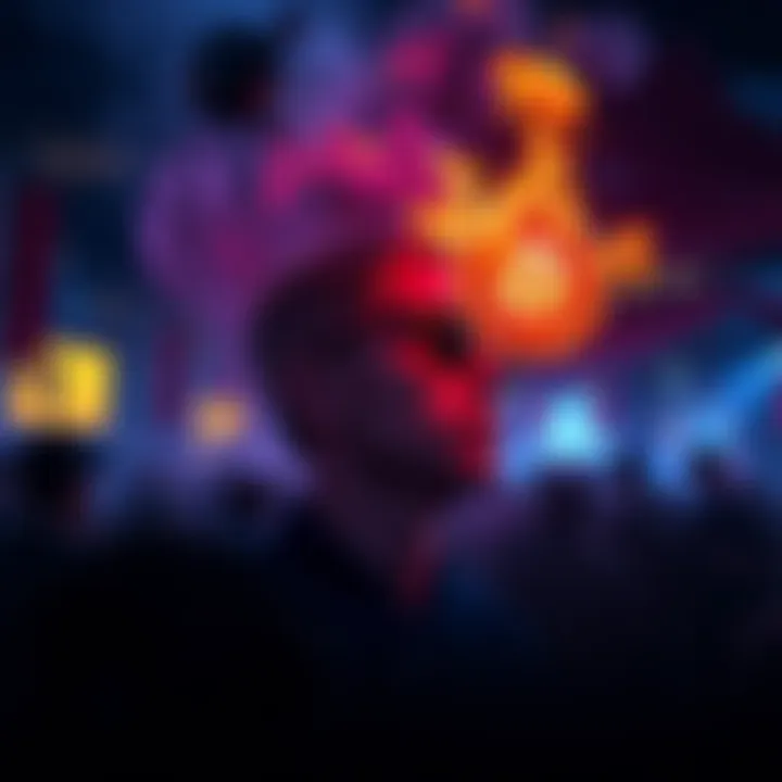 A graphic showing Shib tokens being burned in a community event with people participating and a $1 sign.