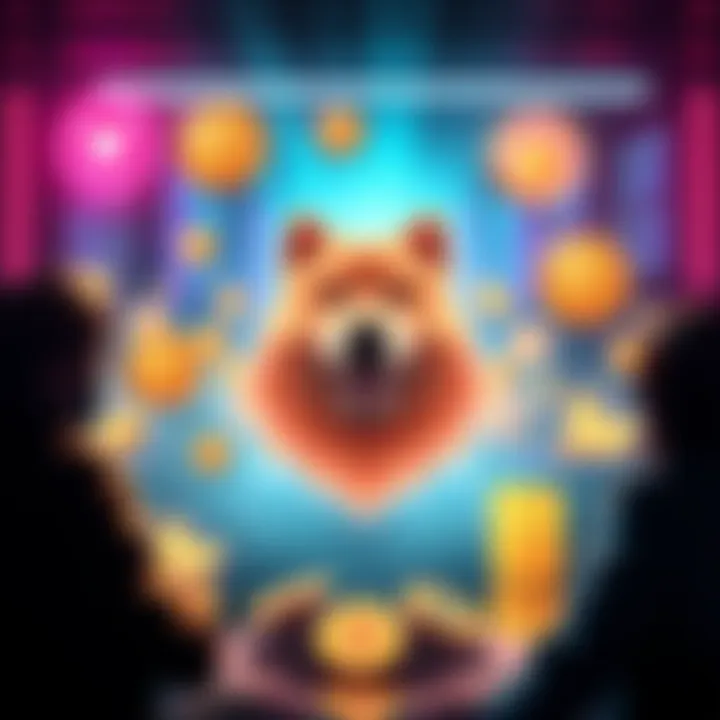 The Shib account on X displaying various doge knockoff tokens, highlighting their promotion in the crypto space