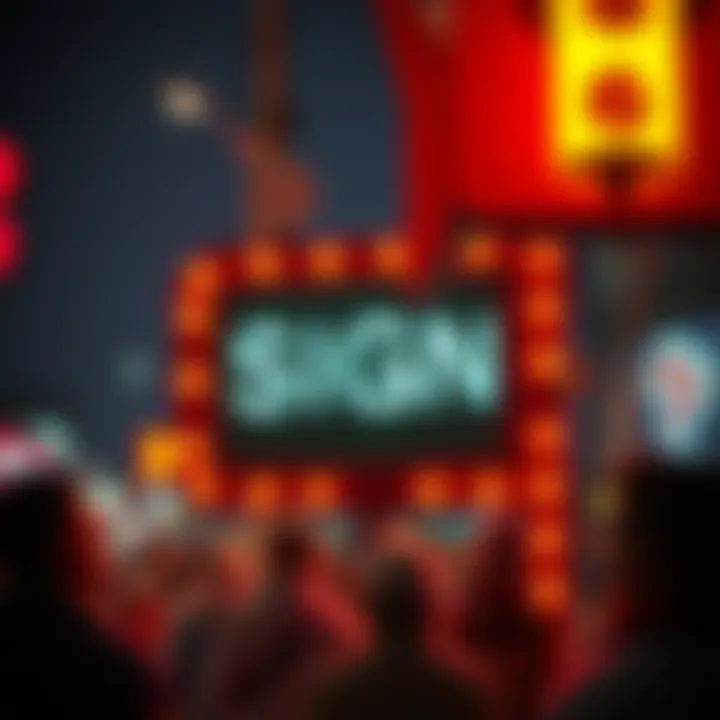A close-up of a sign that holds deep significance, surrounded by people reflecting on its message.