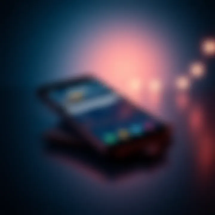 A smartphone displaying user-friendly Bitcoin wallet apps on the screen, showcasing easy navigation and clear interfaces for transactions.