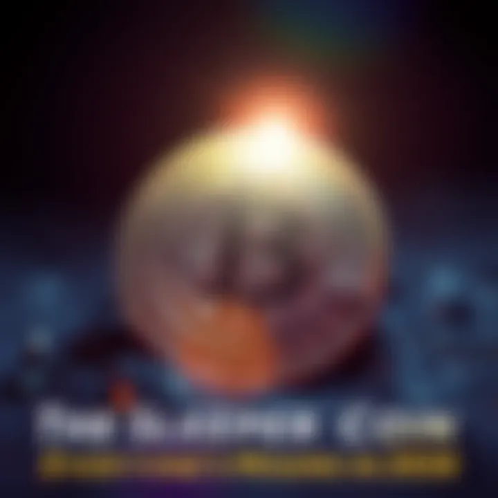 A shiny coin with a distinctive design shining against a dark background, symbolizing hidden value in the cryptocurrency market.